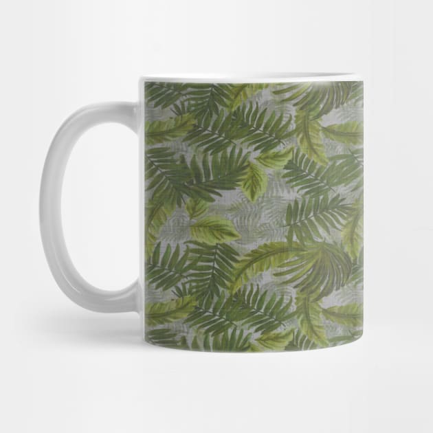 Palm leaves Pattern by Manafold